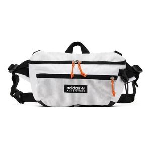 ADIDAS ORIGINALS- White Large Adventure Bag